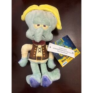 The Spongebob Movie Bikini Bottom Glow Pals Squidward Glow In The Dark Plush